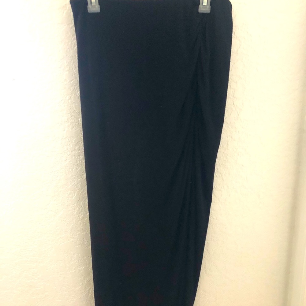 Side Slit Maxi Skirt